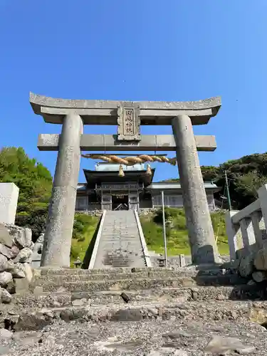 田島神社の鳥居