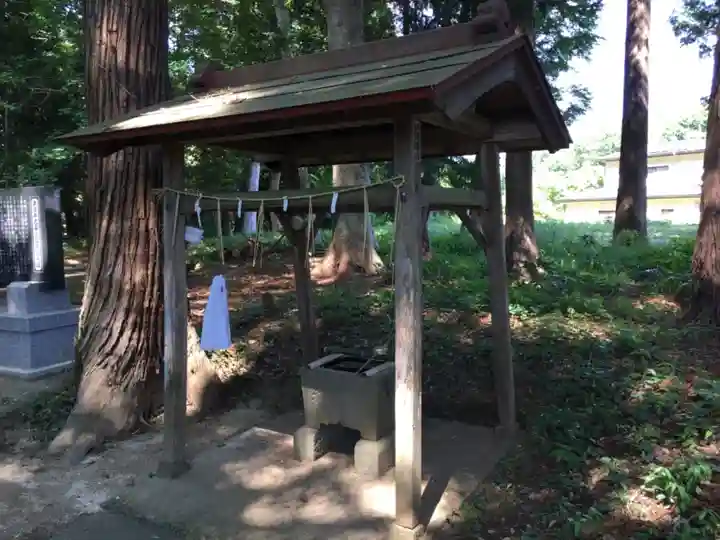 夷針神社の手水舎
