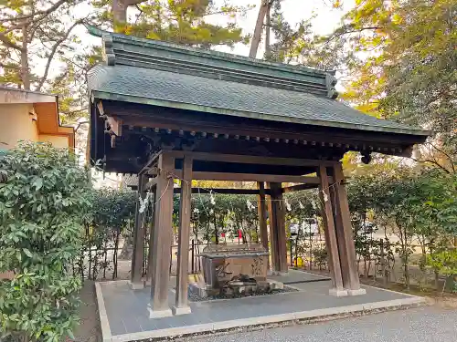 浜松八幡宮の手水