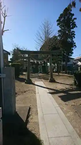 鹿島神社の鳥居