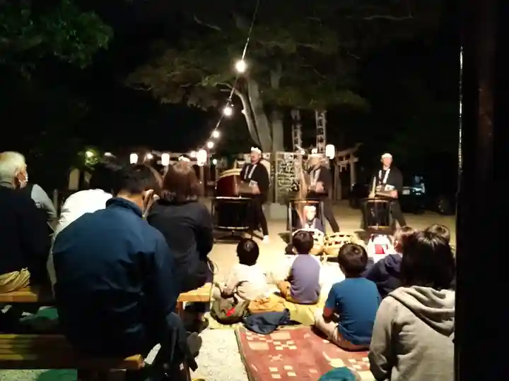 阿智神社のお祭り