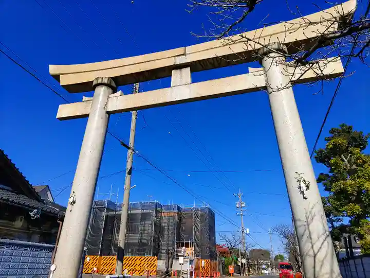 十所社(九之坪)の鳥居