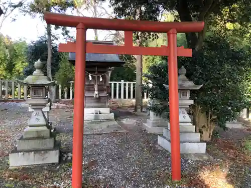 伊夫岐神社の末社