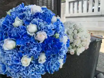 上尾御嶽神社の手水舎