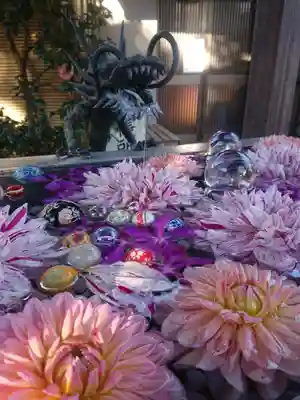 蛇窪神社の手水舎