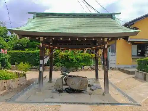 白山神社（小幡）の手水舎