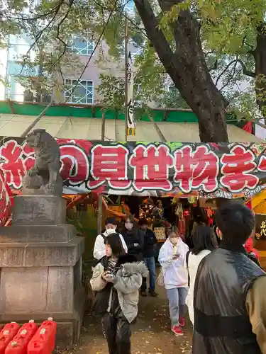 花園神社のお祭り
