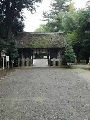 常陸國總社宮の山門・神門