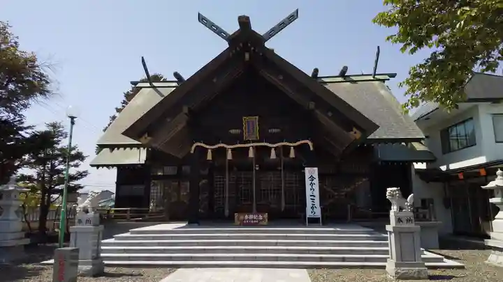 白老八幡神社の本殿・本堂