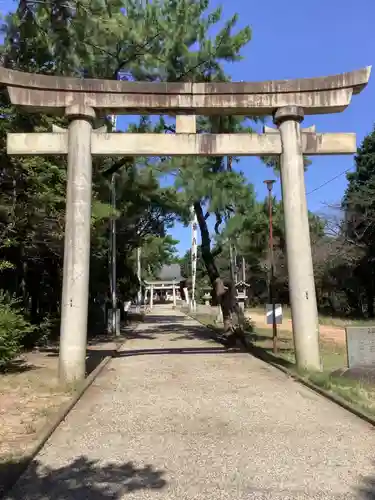 八剱社の鳥居