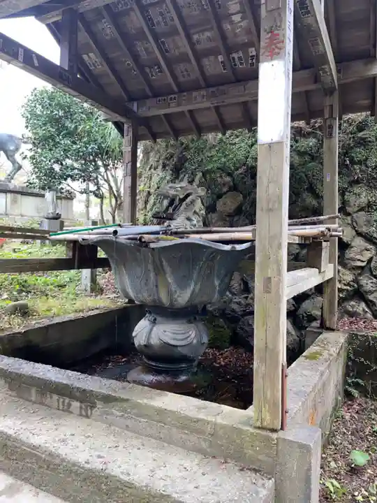 施福寺の手水舎