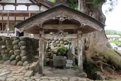 白山神社（長滝神社・白山長瀧神社・長滝白山神社）の手水舎