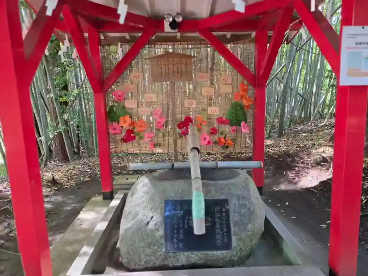 熊野神社の手水舎