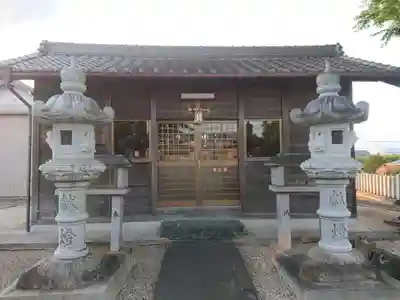 須賀社（西蜆）の本殿・本堂