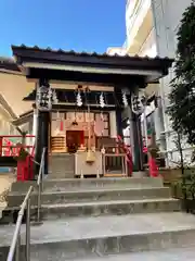 十番稲荷神社の周辺