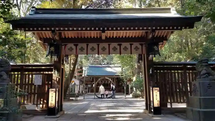 駒木諏訪神社の山門・神門