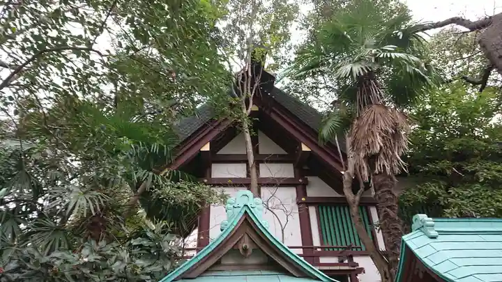 稲毛神社の本殿・本堂