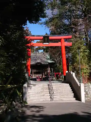 白笹稲荷神社の鳥居