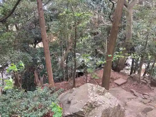 大甕神社の庭園