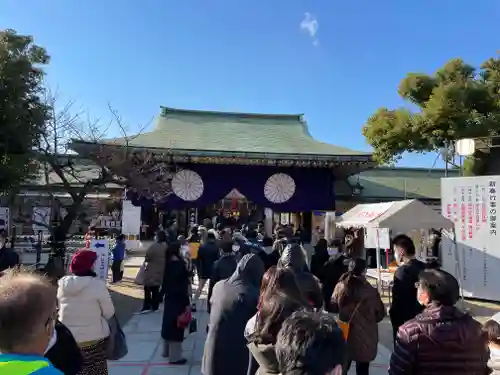 生國魂神社の本殿