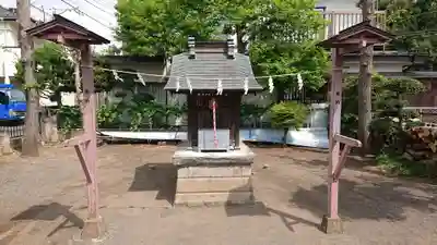 萩山八幡神社の本殿・本堂