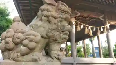 神明社(重本)の狛犬