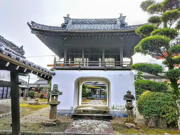 円成寺の山門・神門