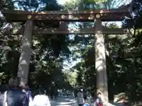 明治神宮の鳥居