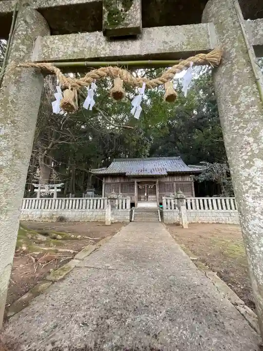 村社八幡宮の本殿・本堂