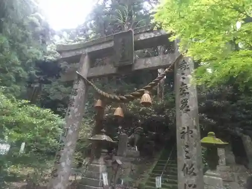 両子寺の鳥居