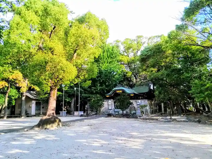 長草八幡社の本殿・本堂