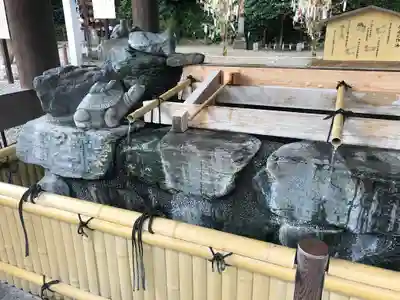 櫻木神社の手水舎