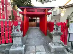 瓜破天神社の鳥居