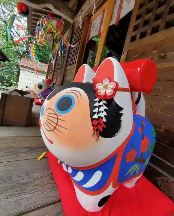 滑川神社 - 仕事と子どもの守り神(福島県)