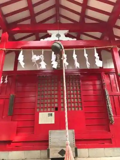 上之臺稲荷神社の本殿