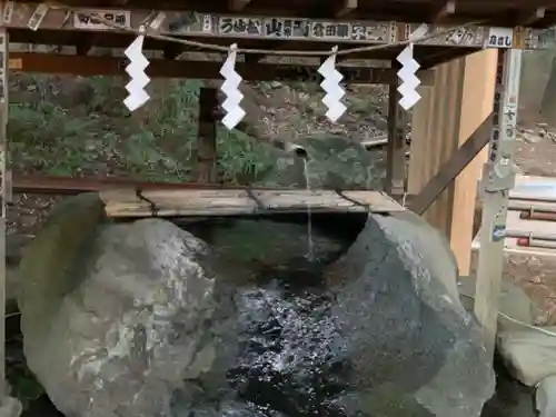 來宮神社の手水