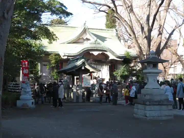 戸部杉山神社の本殿・本堂