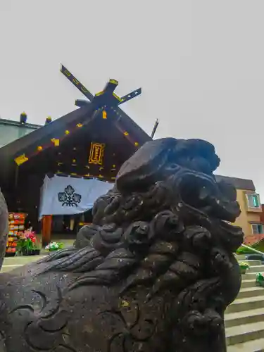 札幌諏訪神社の狛犬