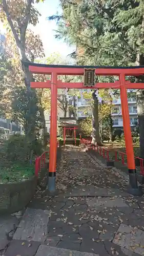 住好稲荷社の鳥居