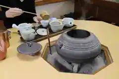 縣神社の食事