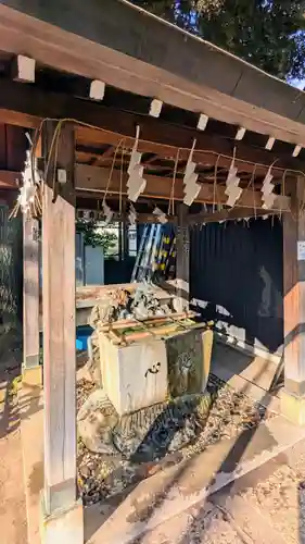 須賀神社の手水舎