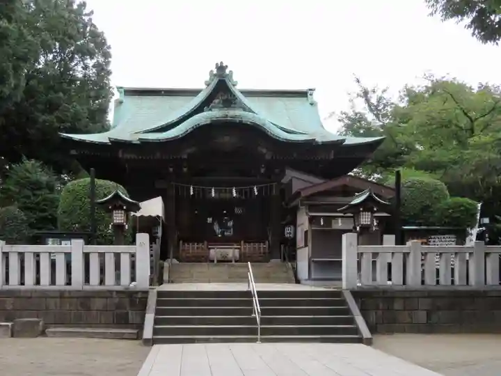 桐ヶ谷氷川神社の本殿・本堂