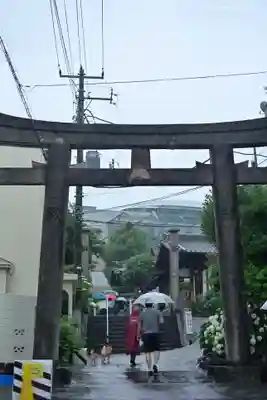 白山神社の鳥居