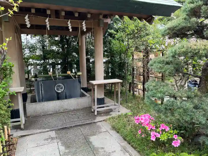 芝大神宮の手水舎