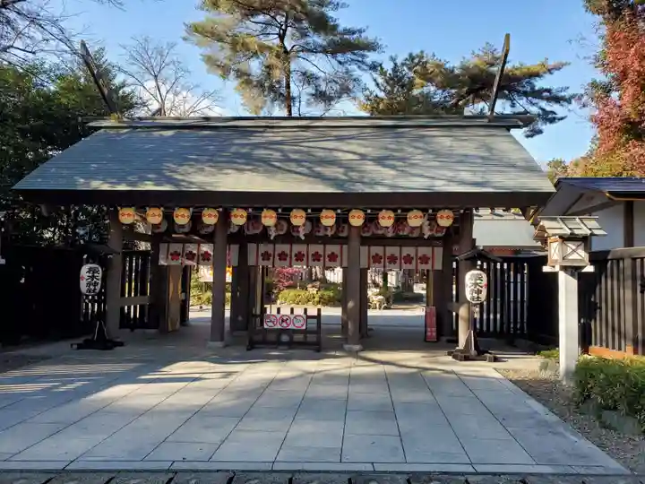 櫻木神社の山門・神門