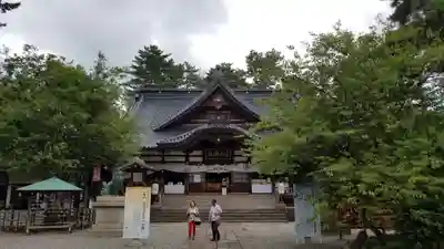 尾山神社の本殿・本堂