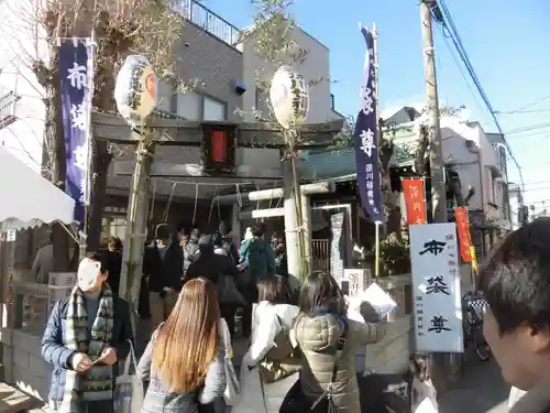 深川稲荷神社の鳥居