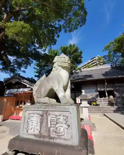 菅生神社の狛犬