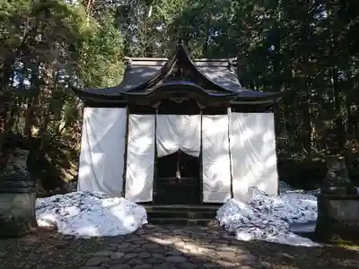 平泉寺白山神社の本殿・本堂