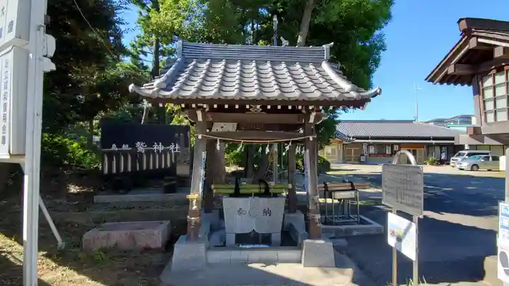 鷲神社の手水舎